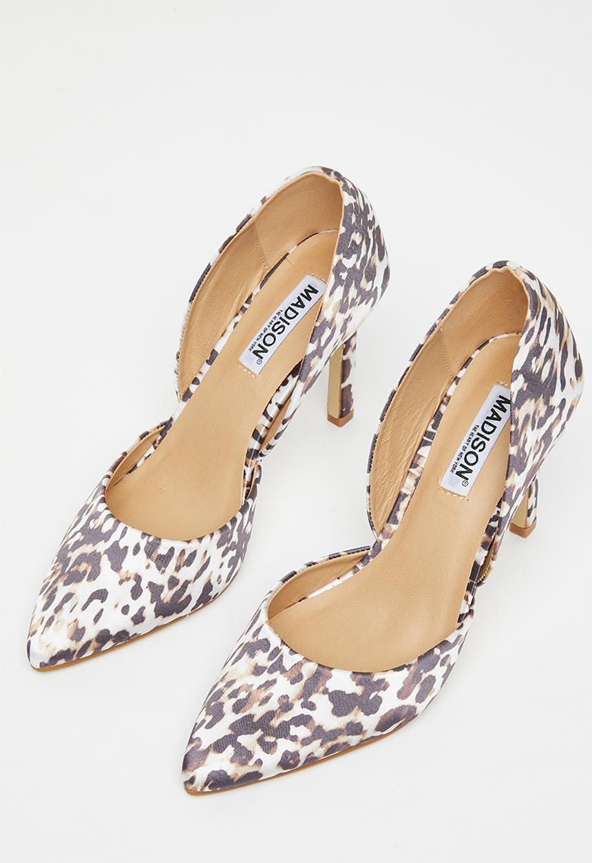 Madison® - Lia court heel - choc leopard