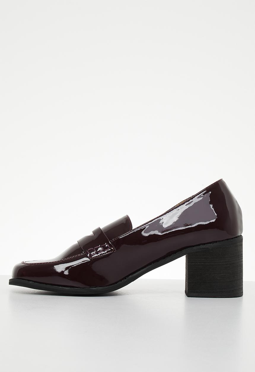 Madison® - Cindy heeled loafer - wine