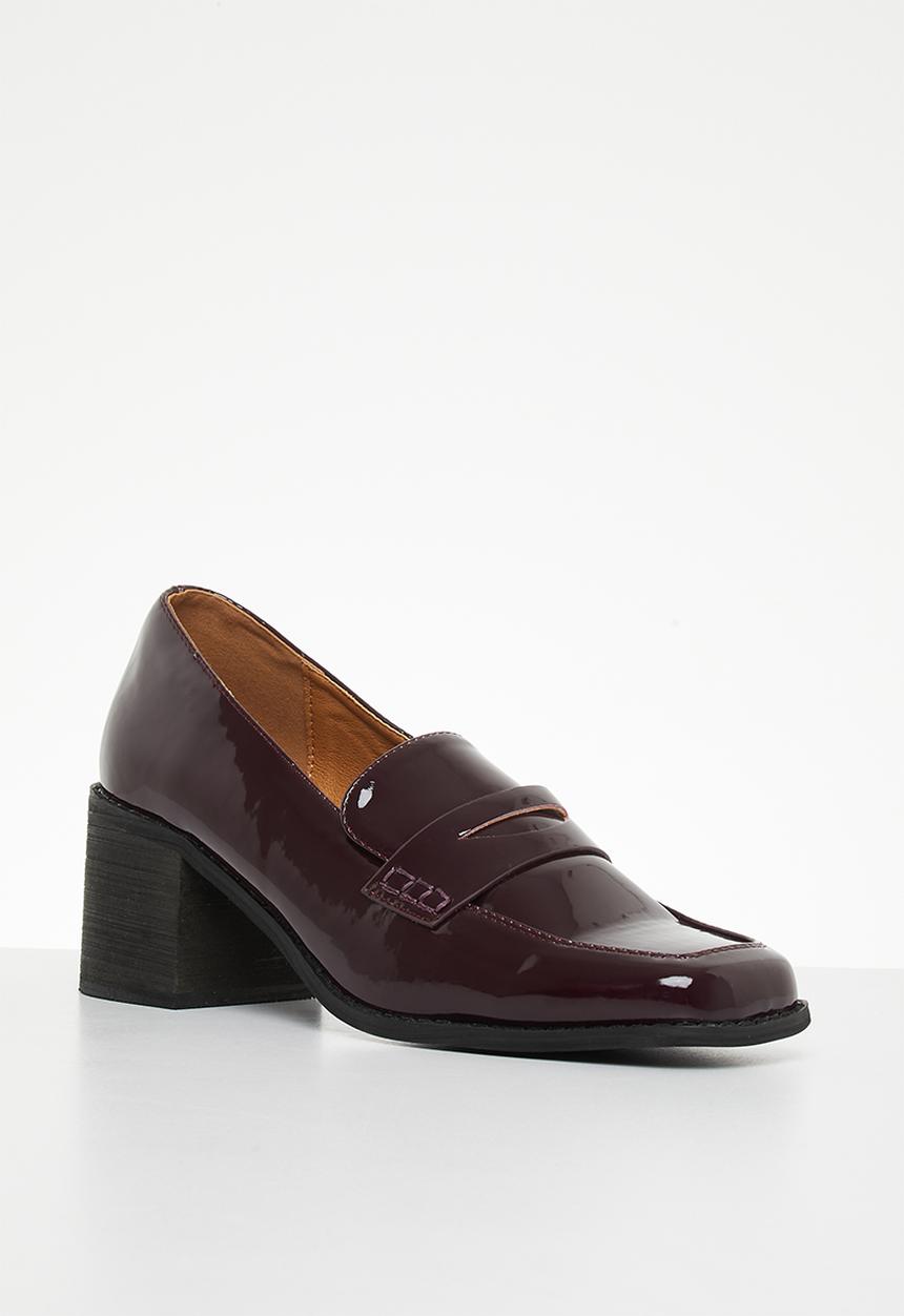 Madison® - Cindy heeled loafer - wine