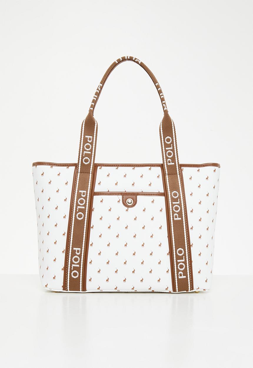 POLO - Monticello tote - white