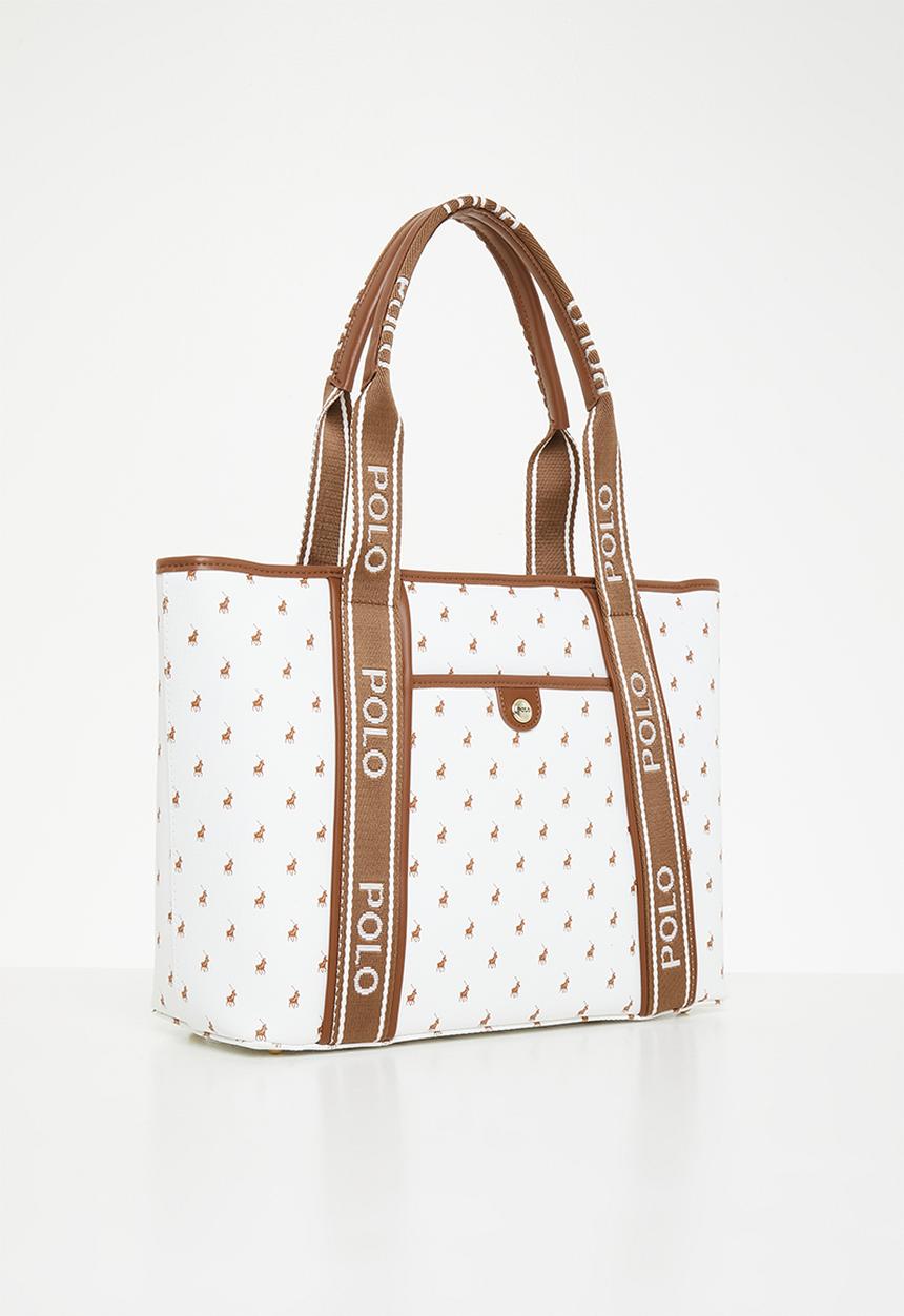 POLO - Monticello tote - white