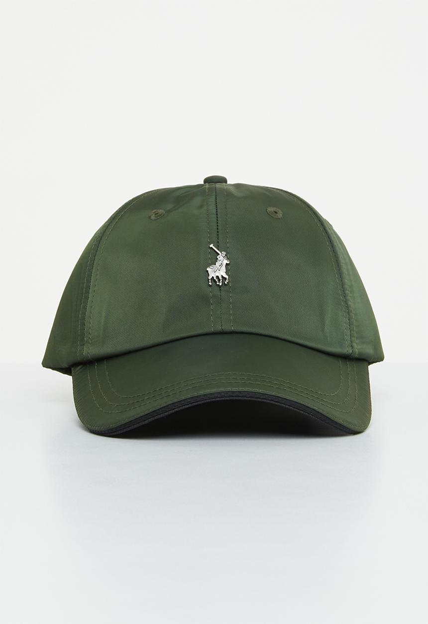 POLO - 6 Panel metal peak - olive 