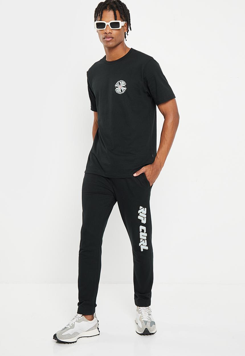 Rip Curl - Fade out icon trackpant - black & blue 