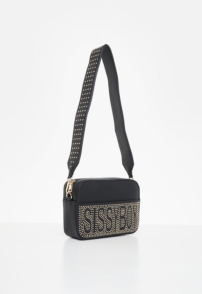 SISSY BOY - What a stud crossbody - black