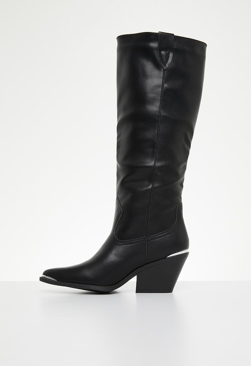 Madison® - Western knee length boot - black