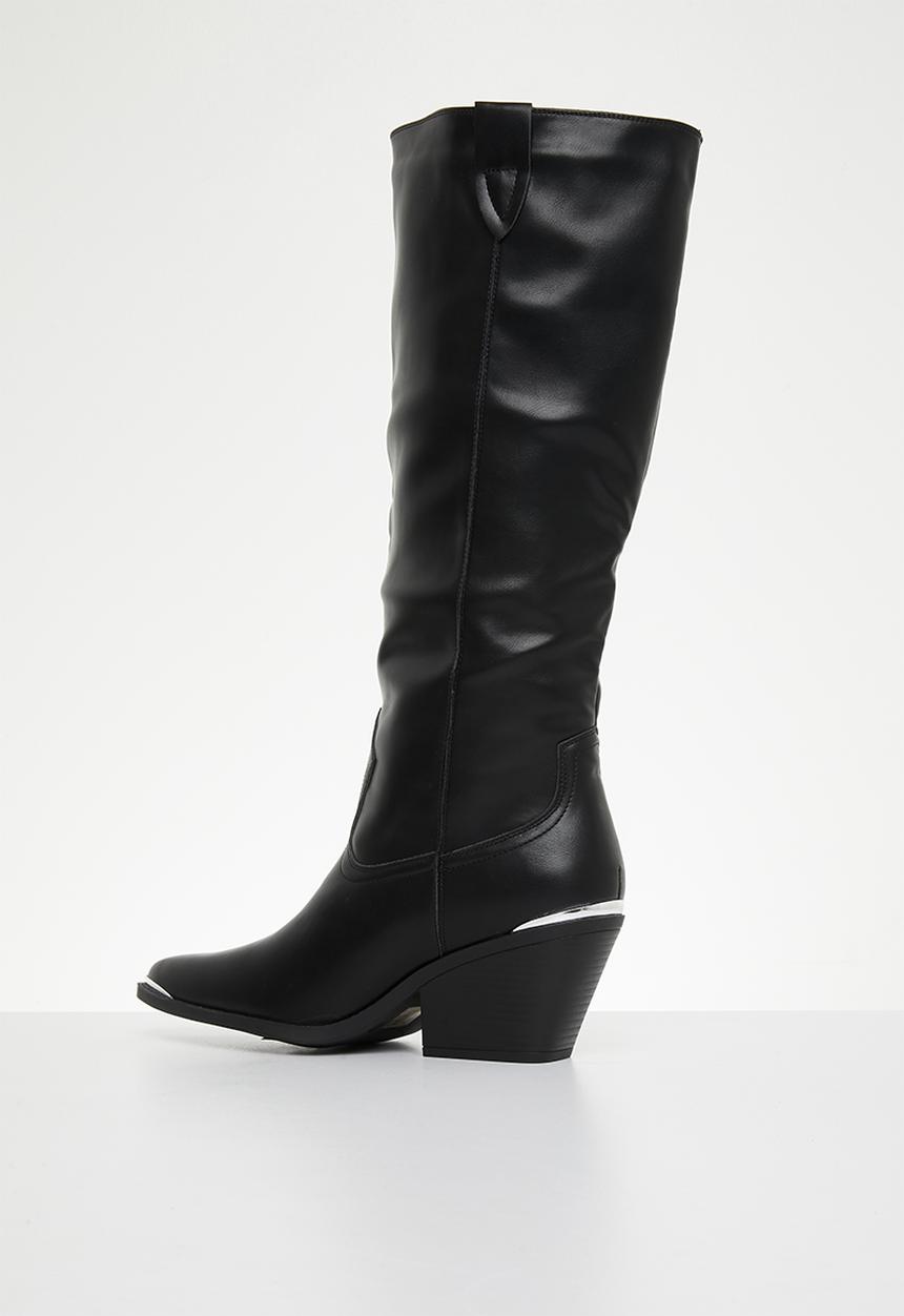 Madison® - Western knee length boot - black