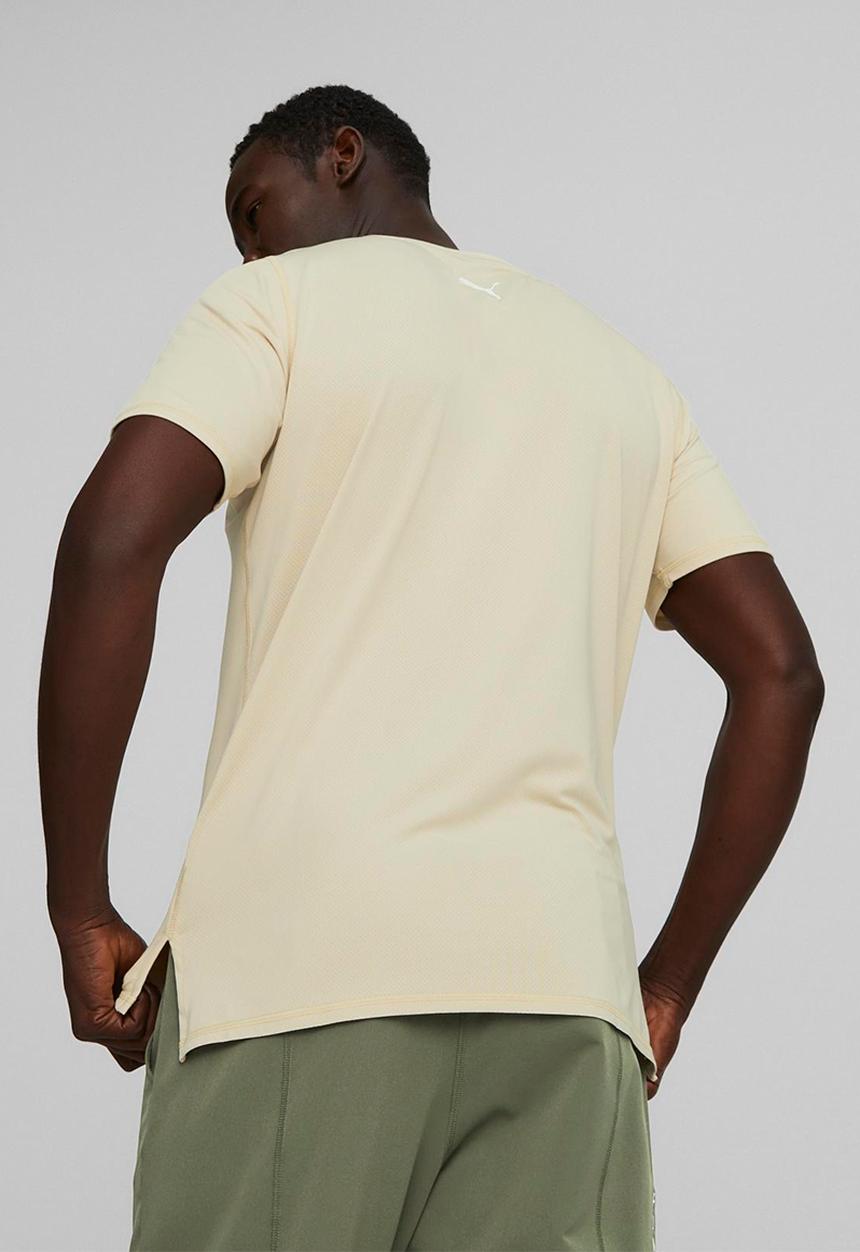 PUMA - M studio yogini lite mesh tee - granola