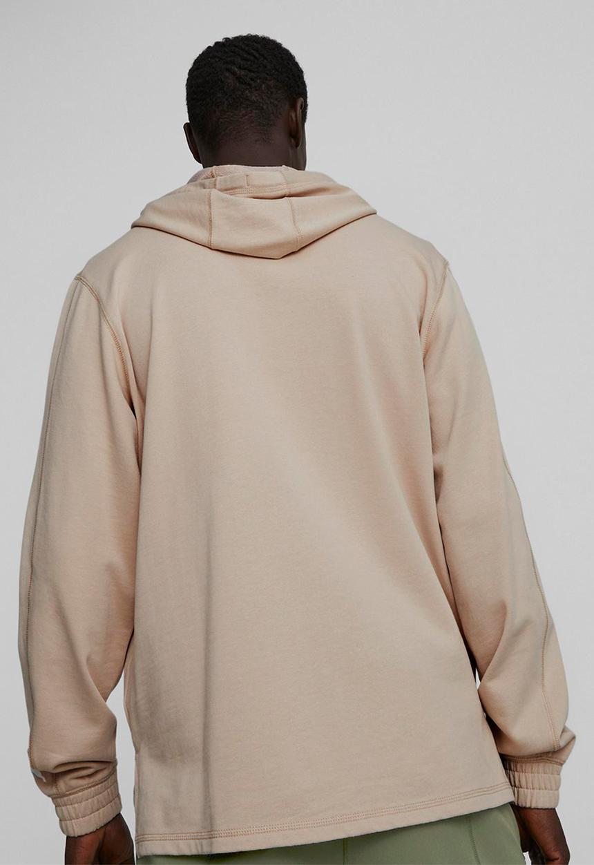 PUMA - M studio hoodie plastic free - granola