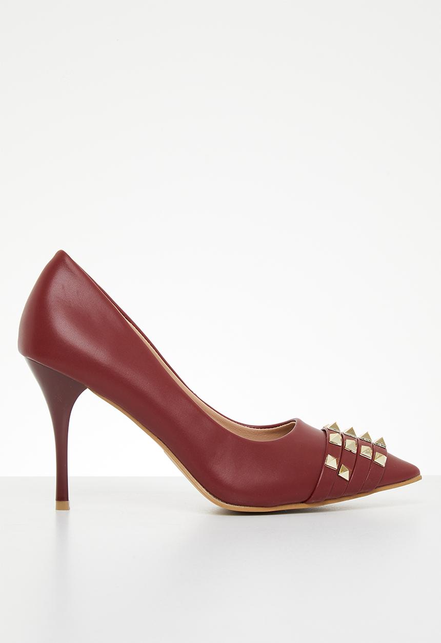 MILLA - Lily court heel - burgundy