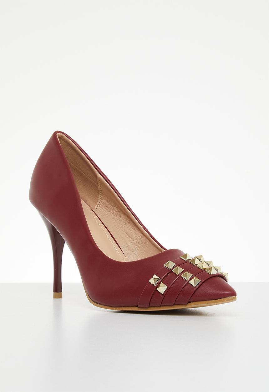 MILLA - Lily court heel - burgundy