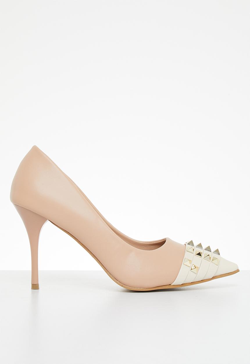 MILLA - Lily court heel - blush