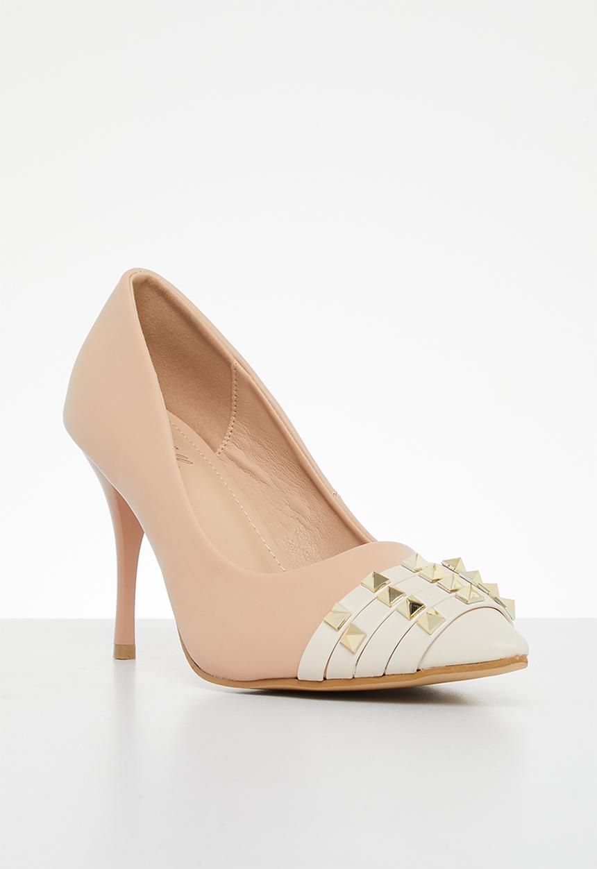 MILLA - Lily court heel - blush
