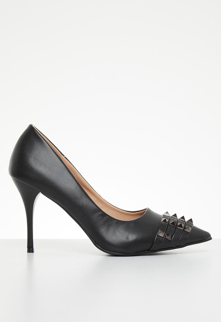 MILLA - Lily court heel - black
