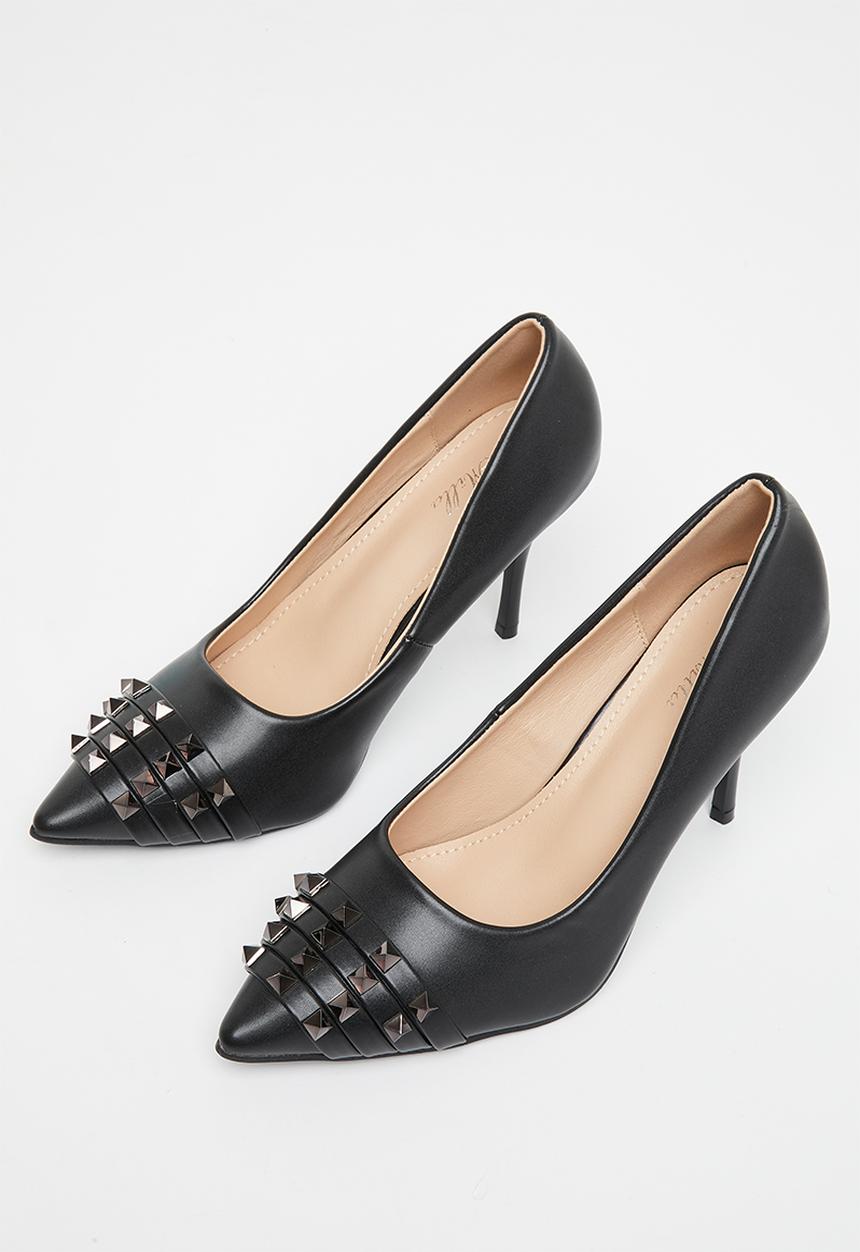 MILLA - Lily court heel - black