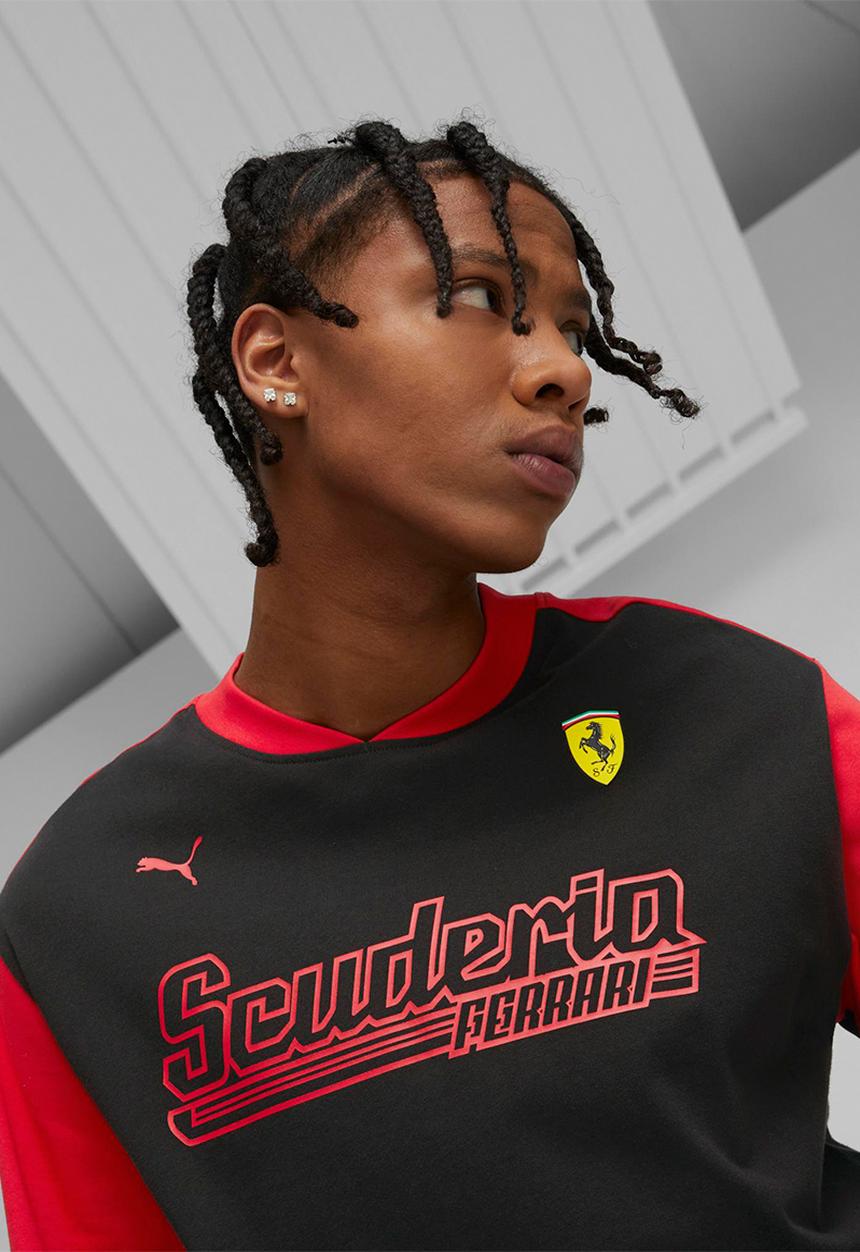 PUMA - Ferrari race statement tee - puma black