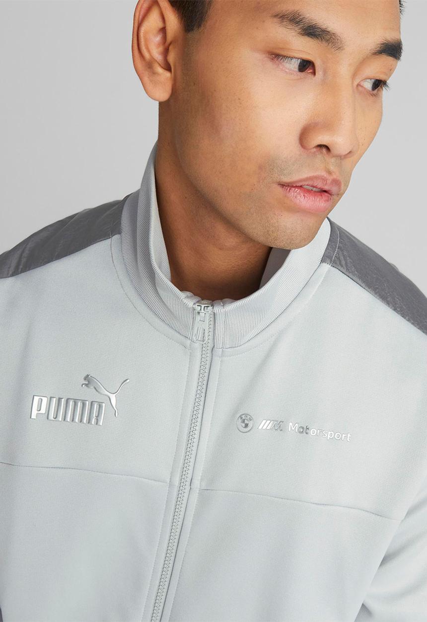 PUMA - Bmw mms monochrome jacket - flat light gray