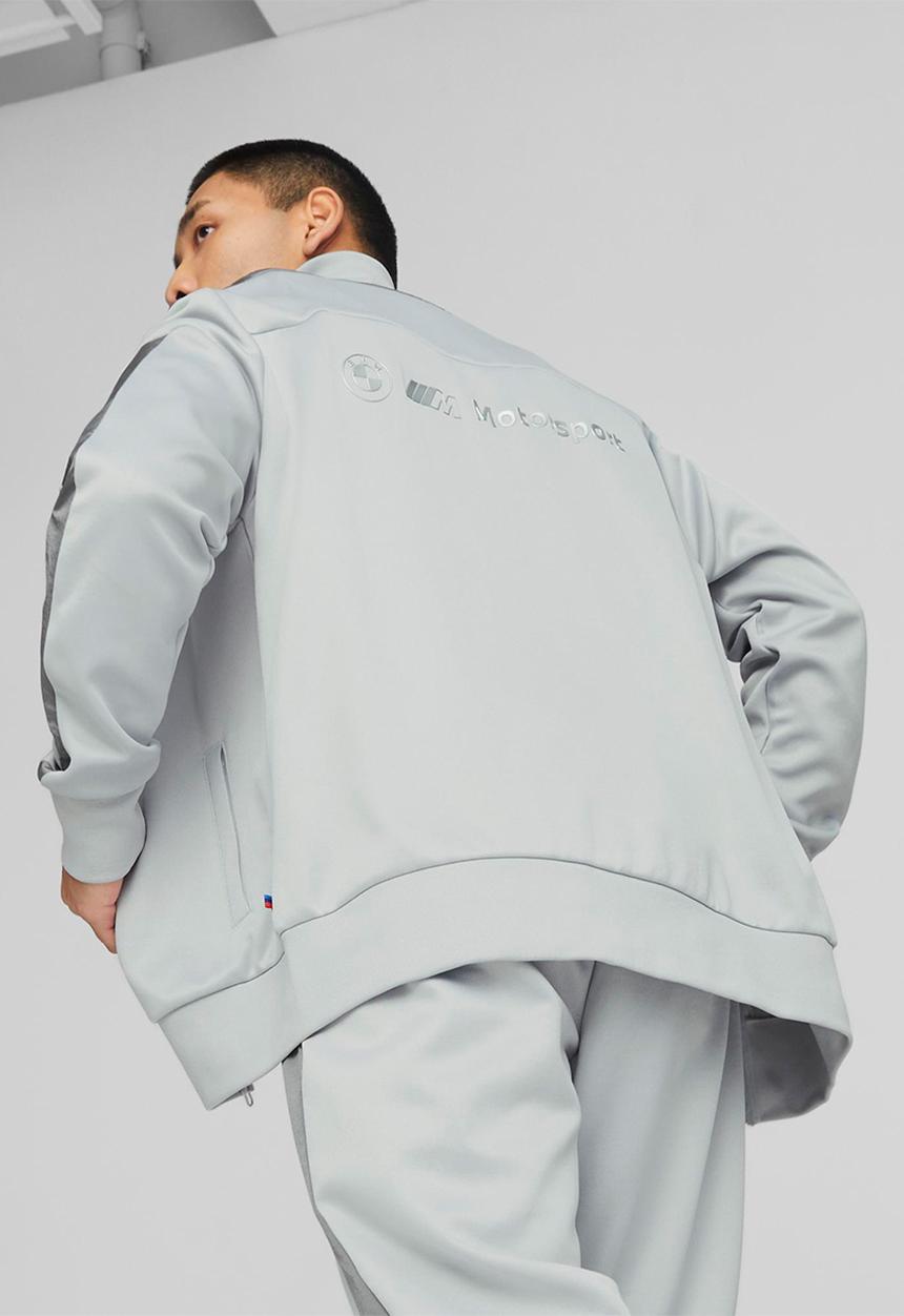 PUMA - Bmw mms monochrome jacket - flat light gray