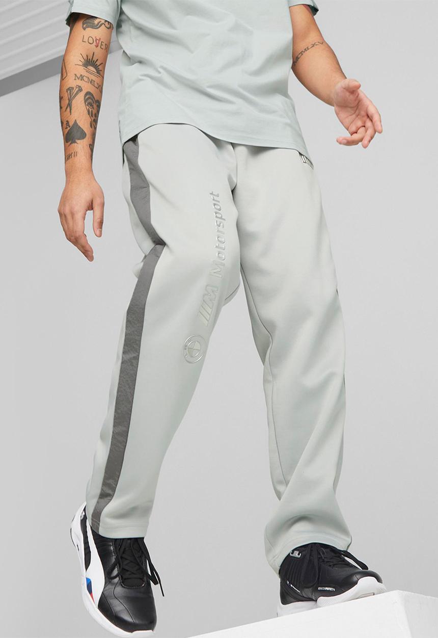 PUMA - Bmw mms mono chrome pants - flat light gray