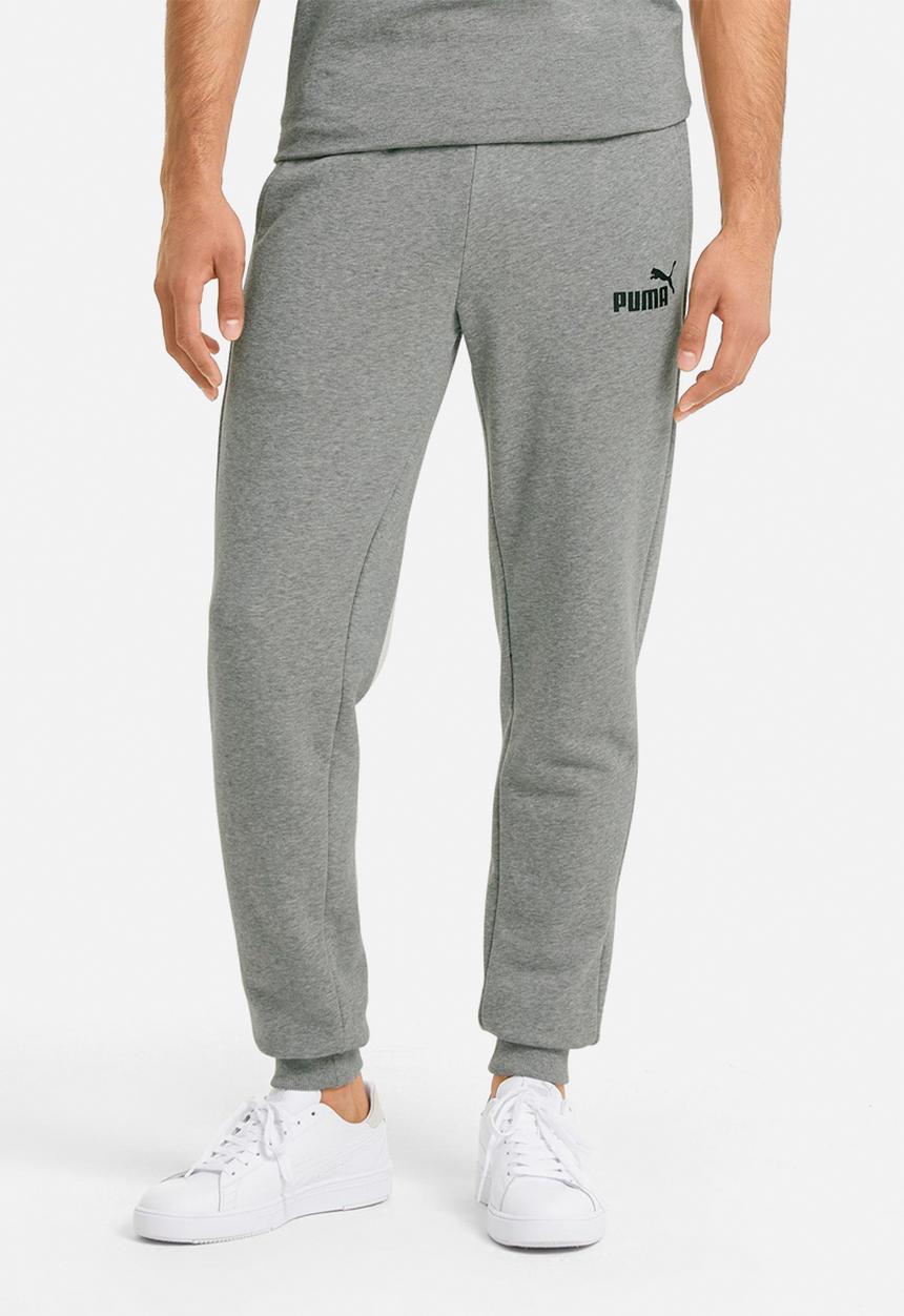 PUMA - Ess slim pants tr - medium gray heather