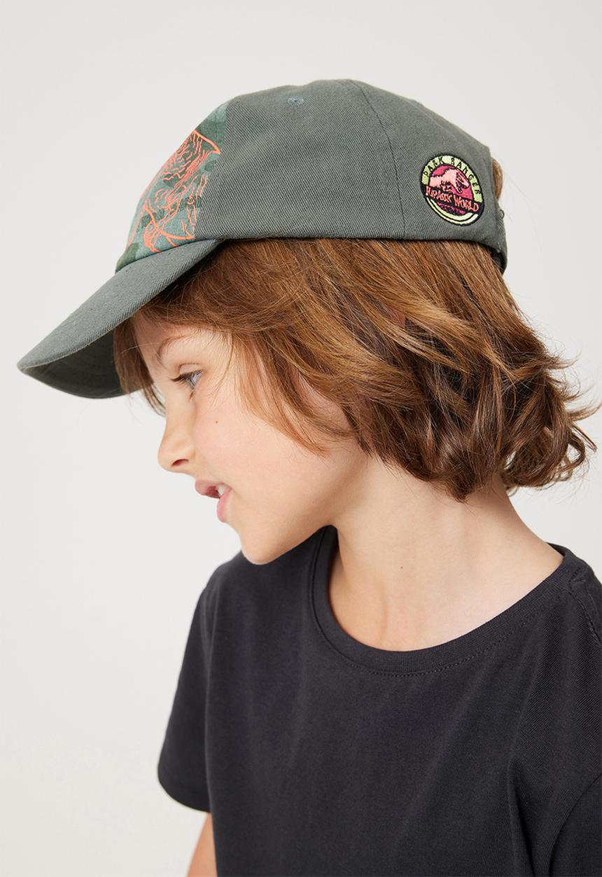 Cotton On - Kids licensed cap - lcn uni jurassic world/camo park ranger