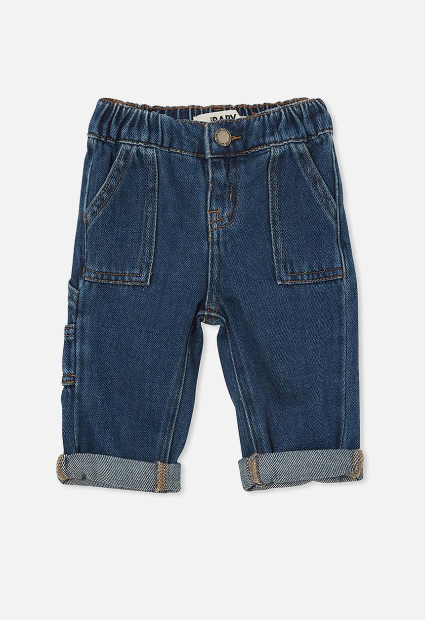 Cotton On - Kai baby carpenter jean - sorrento dark blue