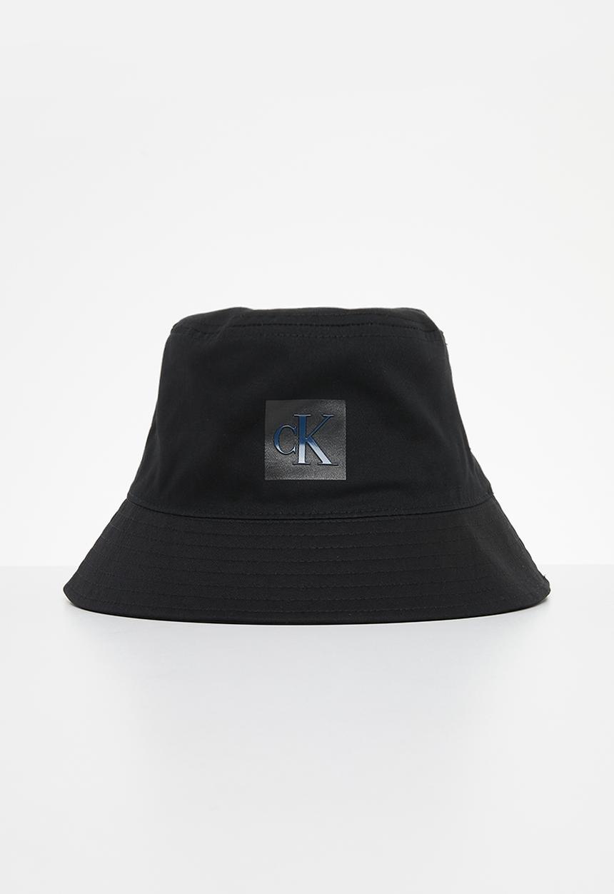 Calvin Klein - Sculpted bucket hat twill - black