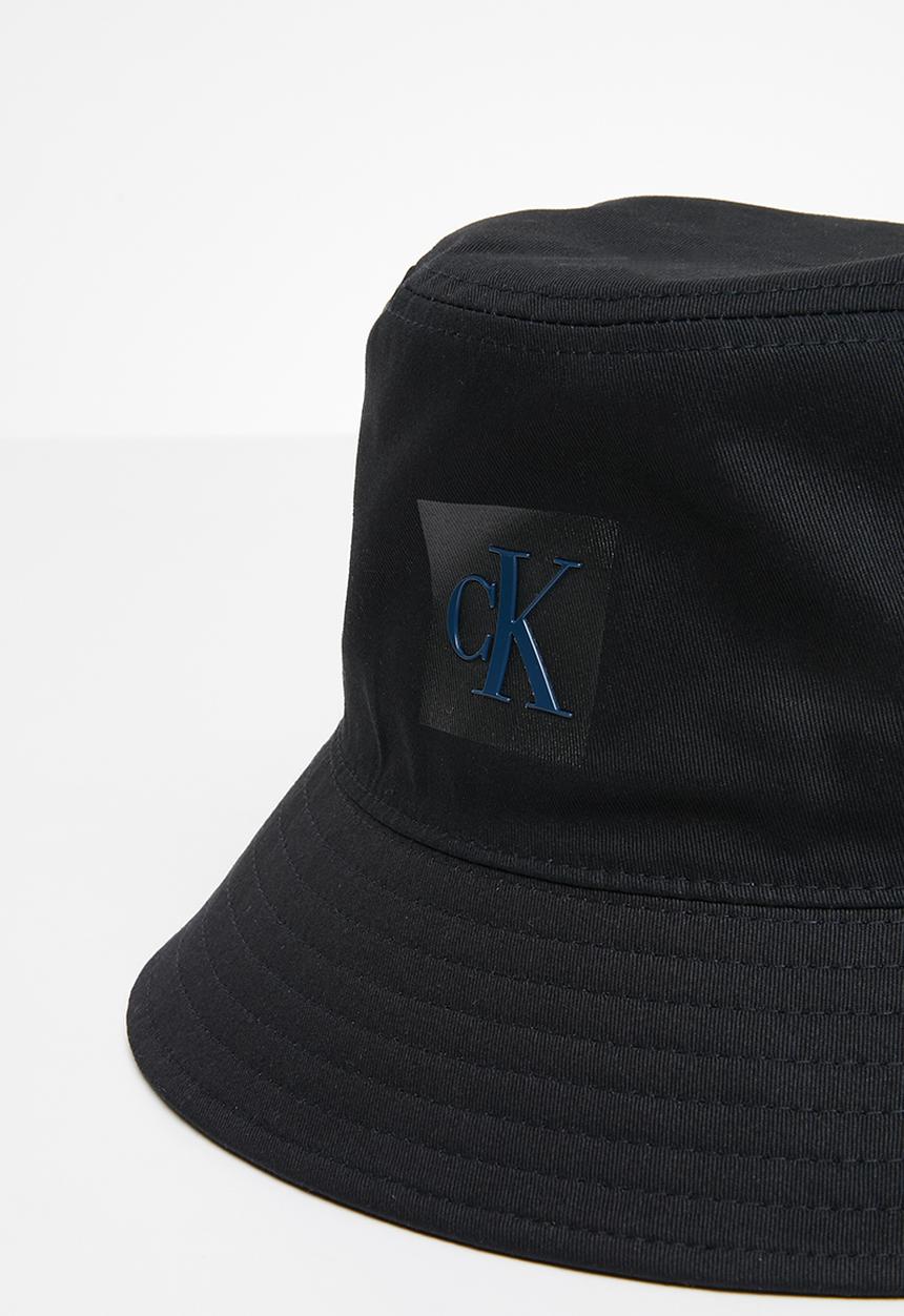 Calvin Klein - Sculpted bucket hat twill - black