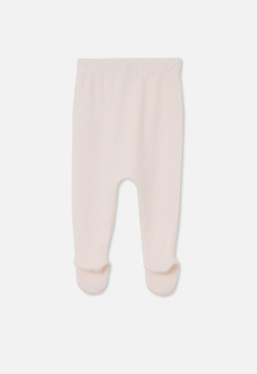 Cotton On - Organic newborn footed legging - crystal pink