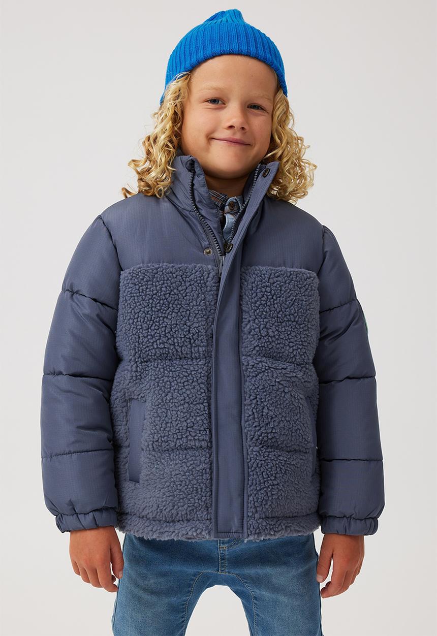 Cotton On - Freddie puffer jacket - vintage navy