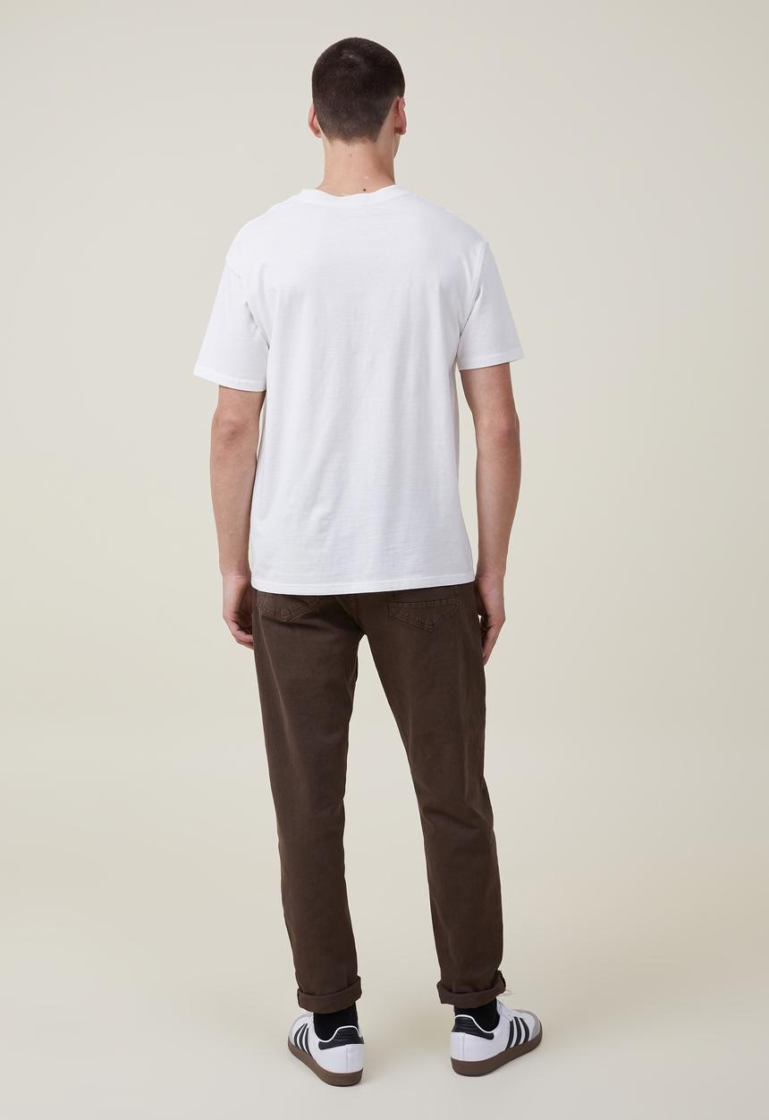 Cotton On - relaxed tapered jean - chocolate addict