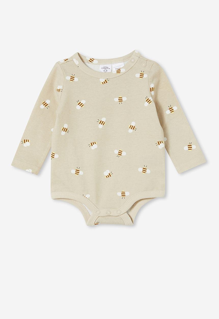 Cotton On - The long sleeve bubbysuit - rainy day/bobby bee