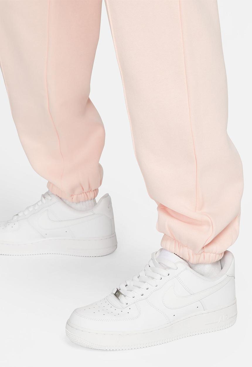 Nike - W nsw Eessntl clctn flc mr pant - atmsph/white