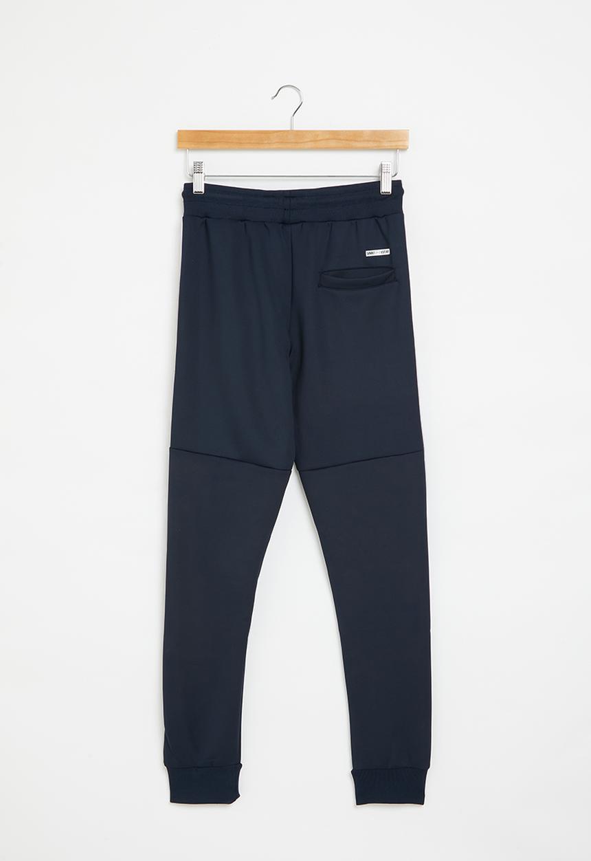 SOVIET - Boys fashion track pants - navy
