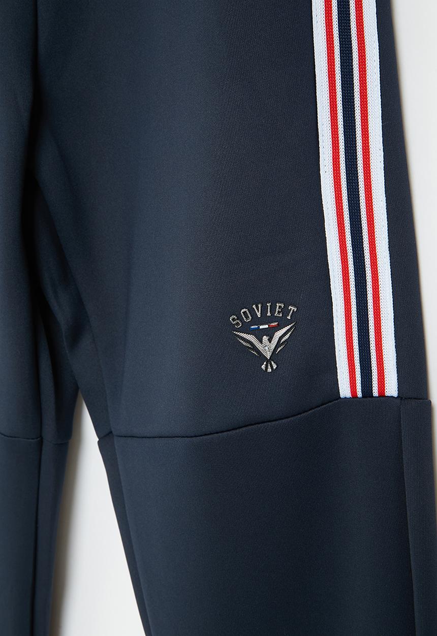 SOVIET - Boys fashion track pants - navy