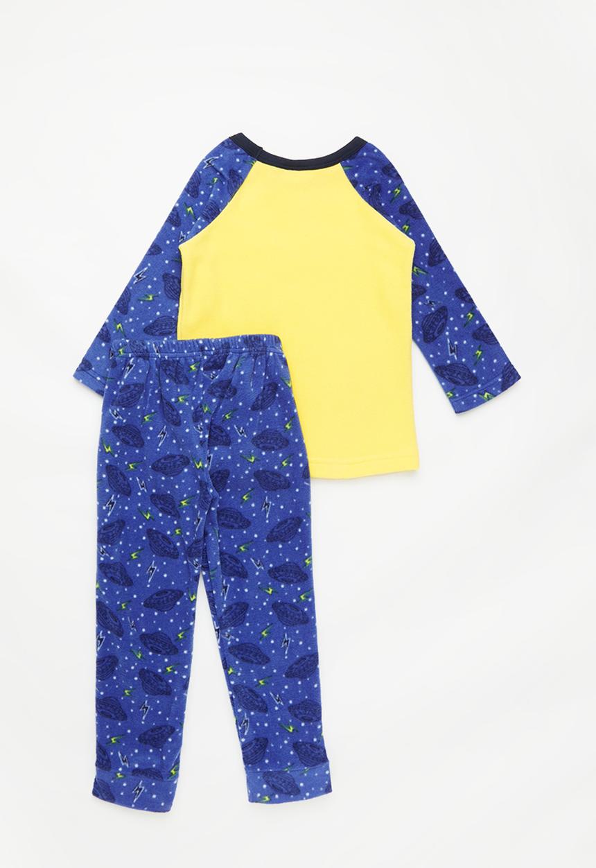 Pop Candy - Bedtime explorer pj set - blue/yellow