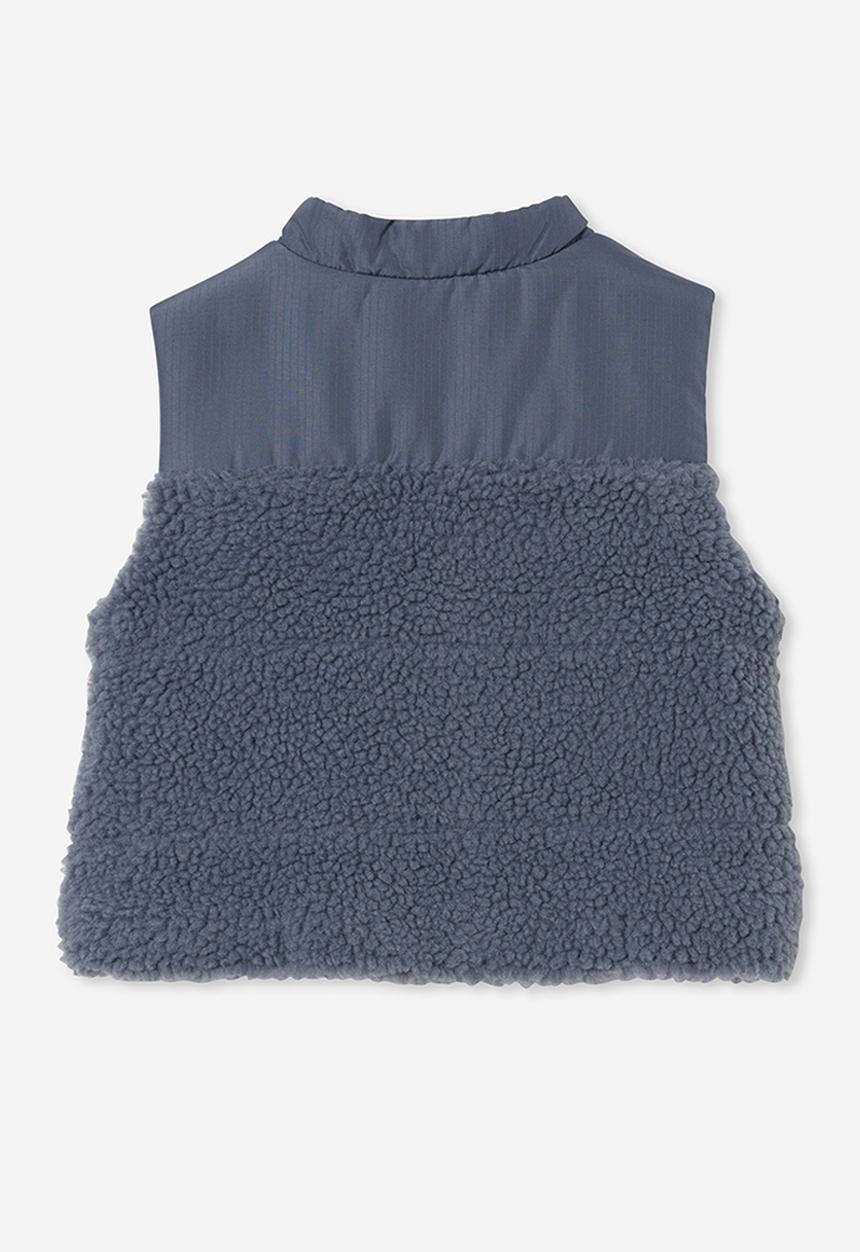 Cotton On - Freddie puffer vest - vintage blue