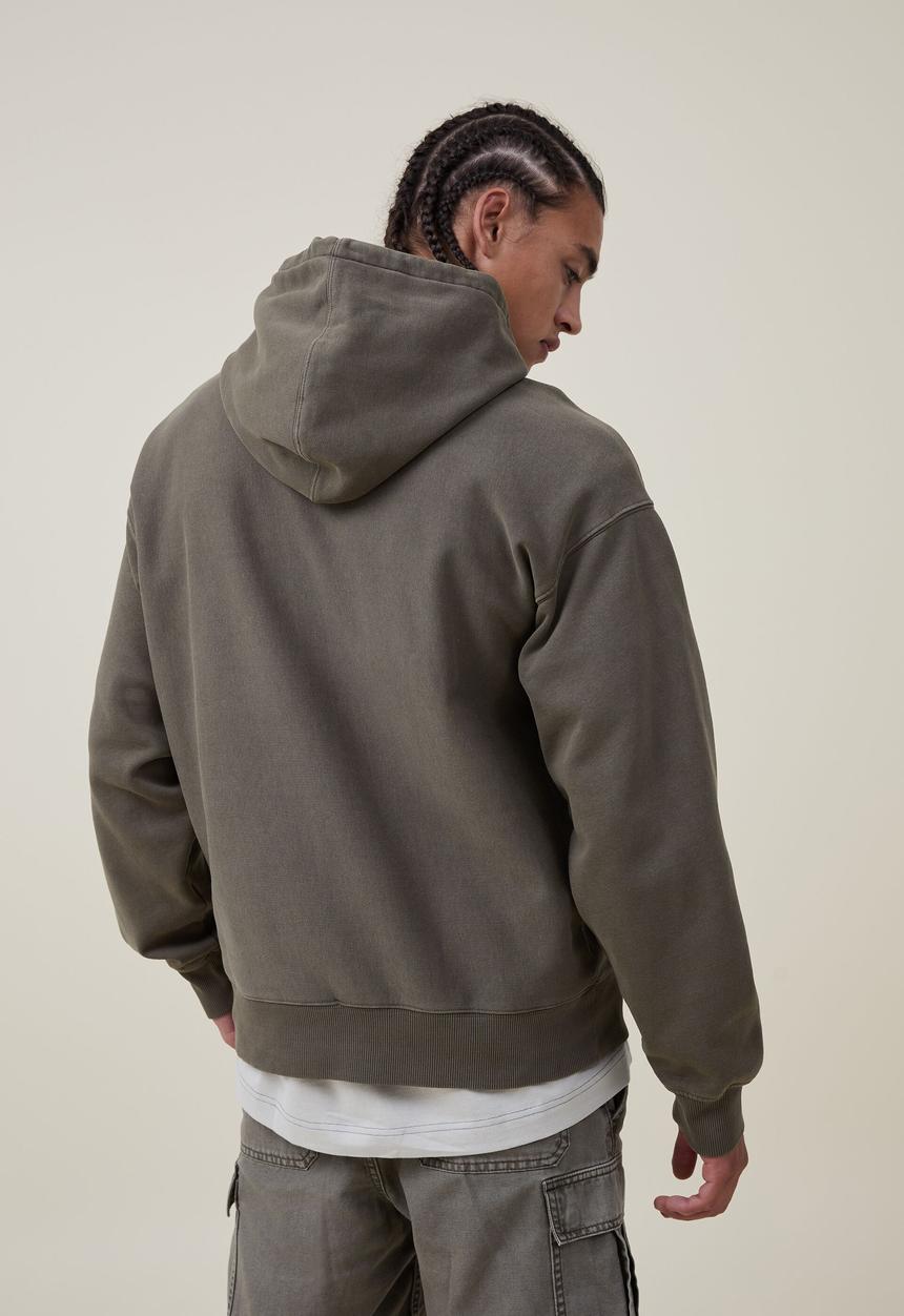 Cotton On - Oversized hoodie - military