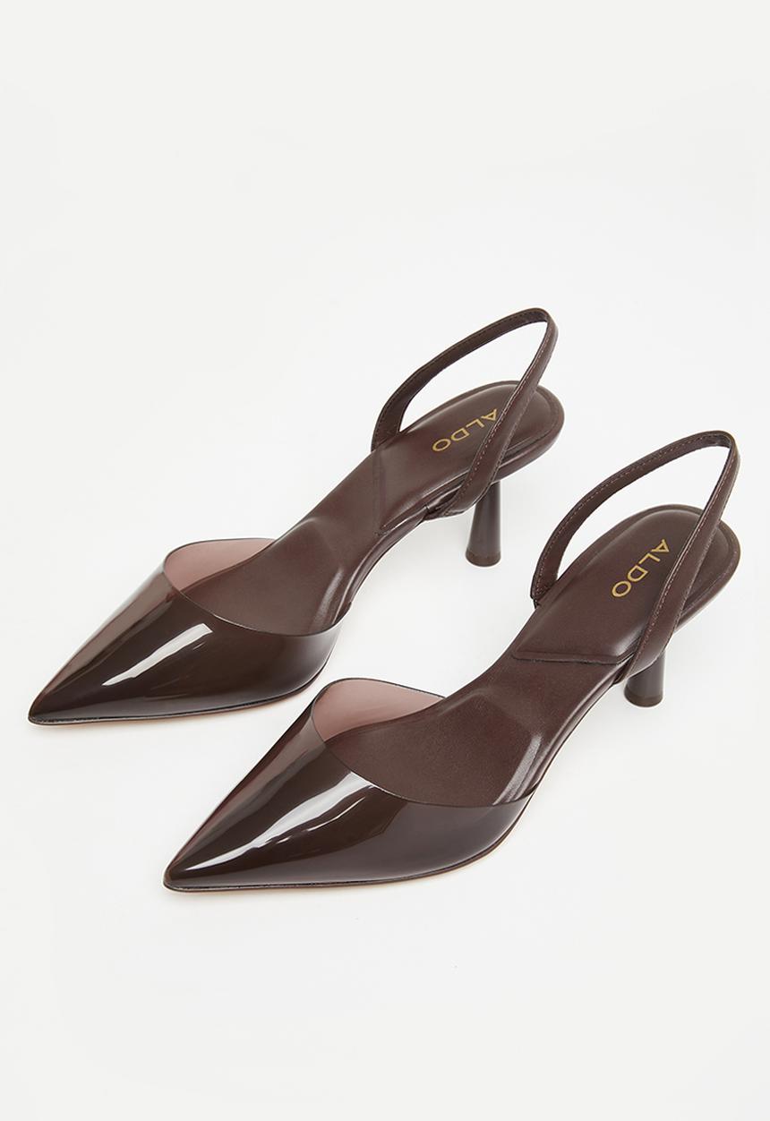 ALDO - Enaver court heel - dark brown