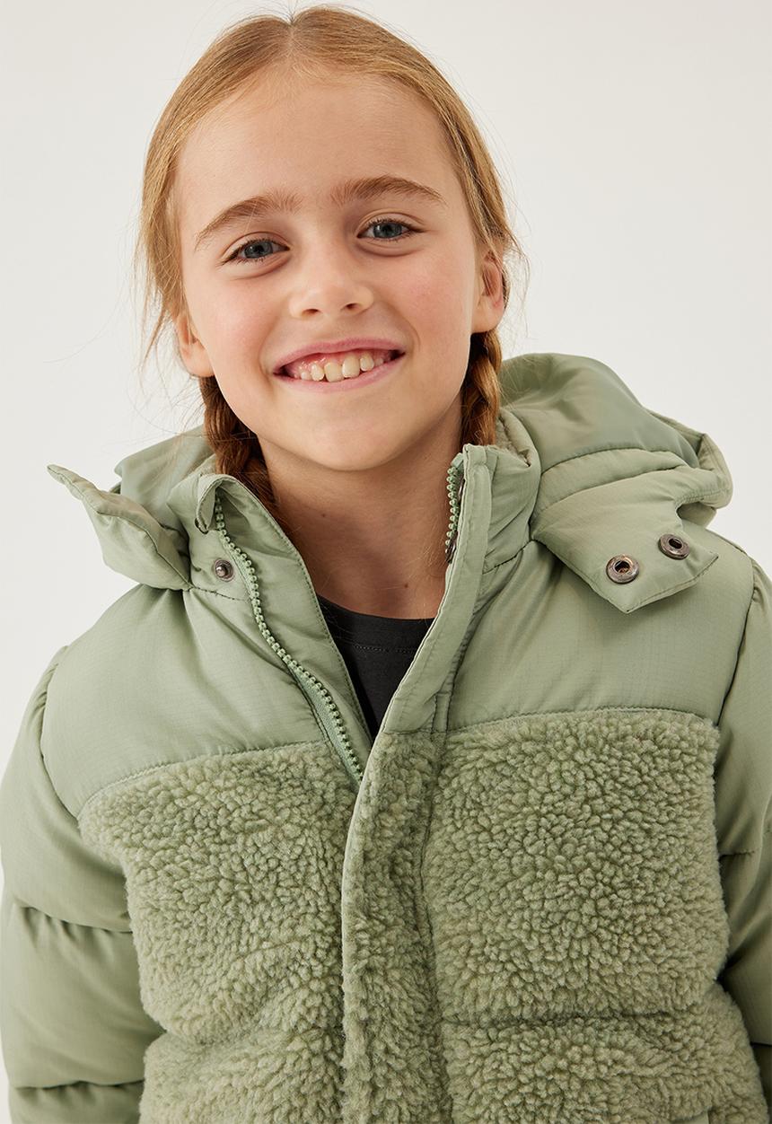 Cotton On - Charlotte puffer jacket - deep sage