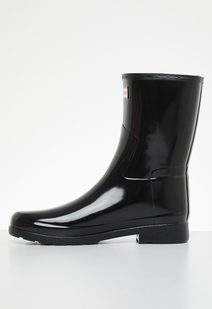 Hunter - Refined short gloss - black