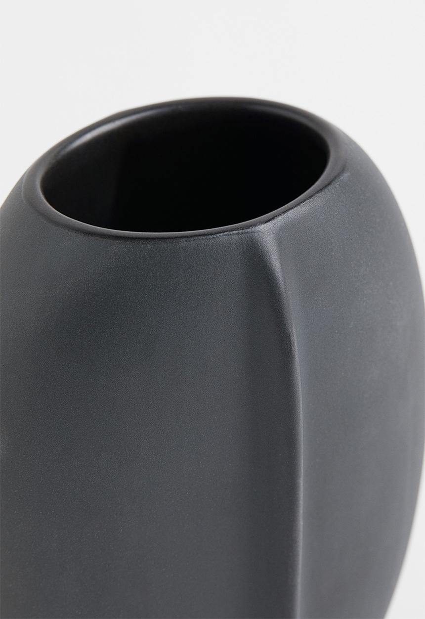 H&M - Stoneware toothbrush mug - anthracite grey