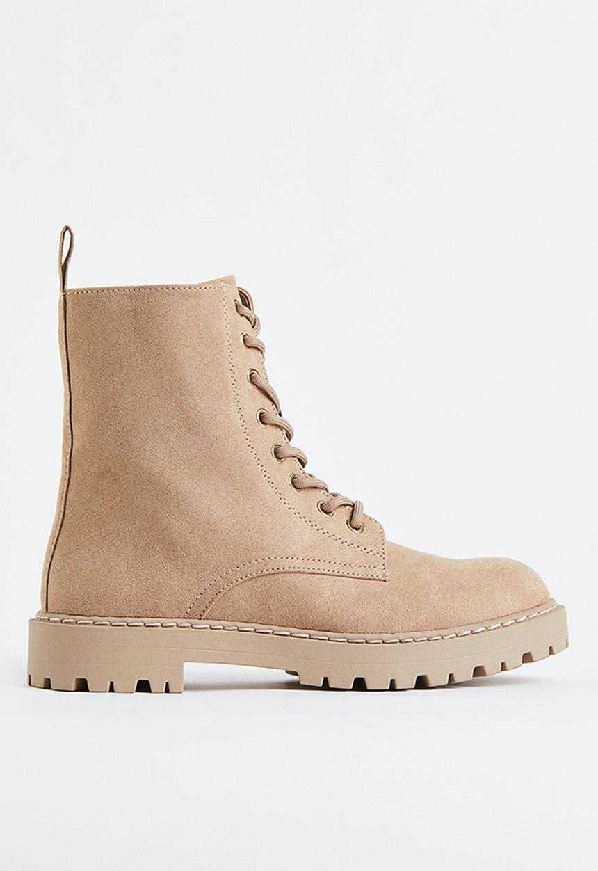 H&M - Ankle boots - beige