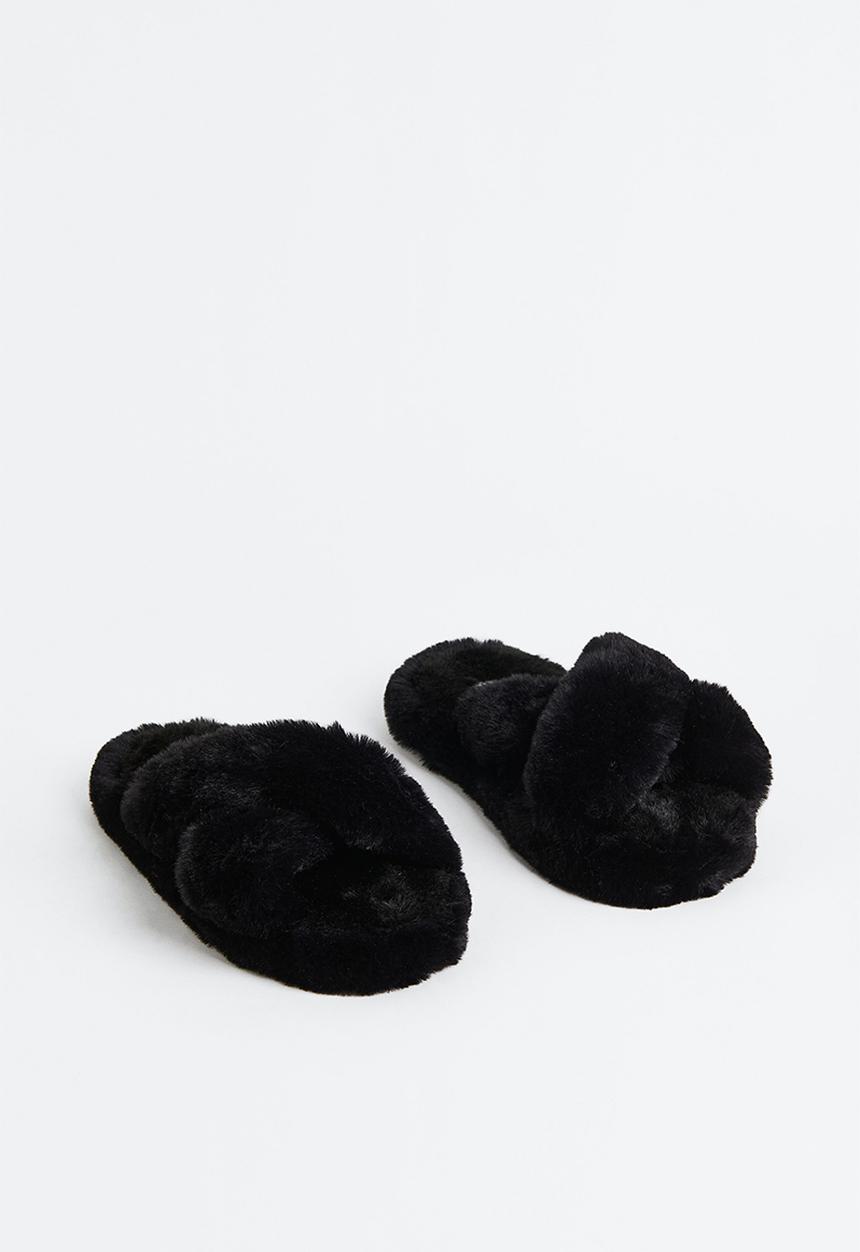 H&M - Slippers - black
