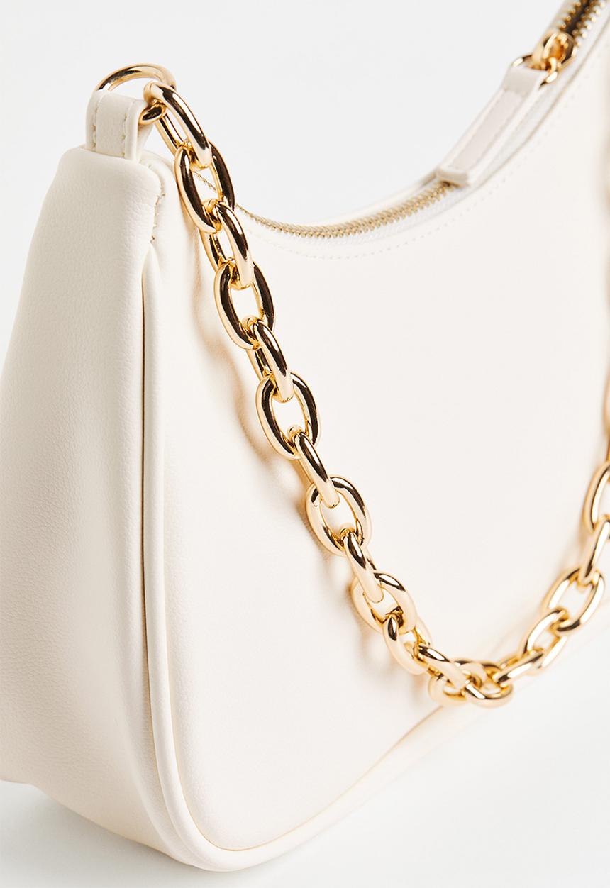 H&M - Shoulder bag - white 