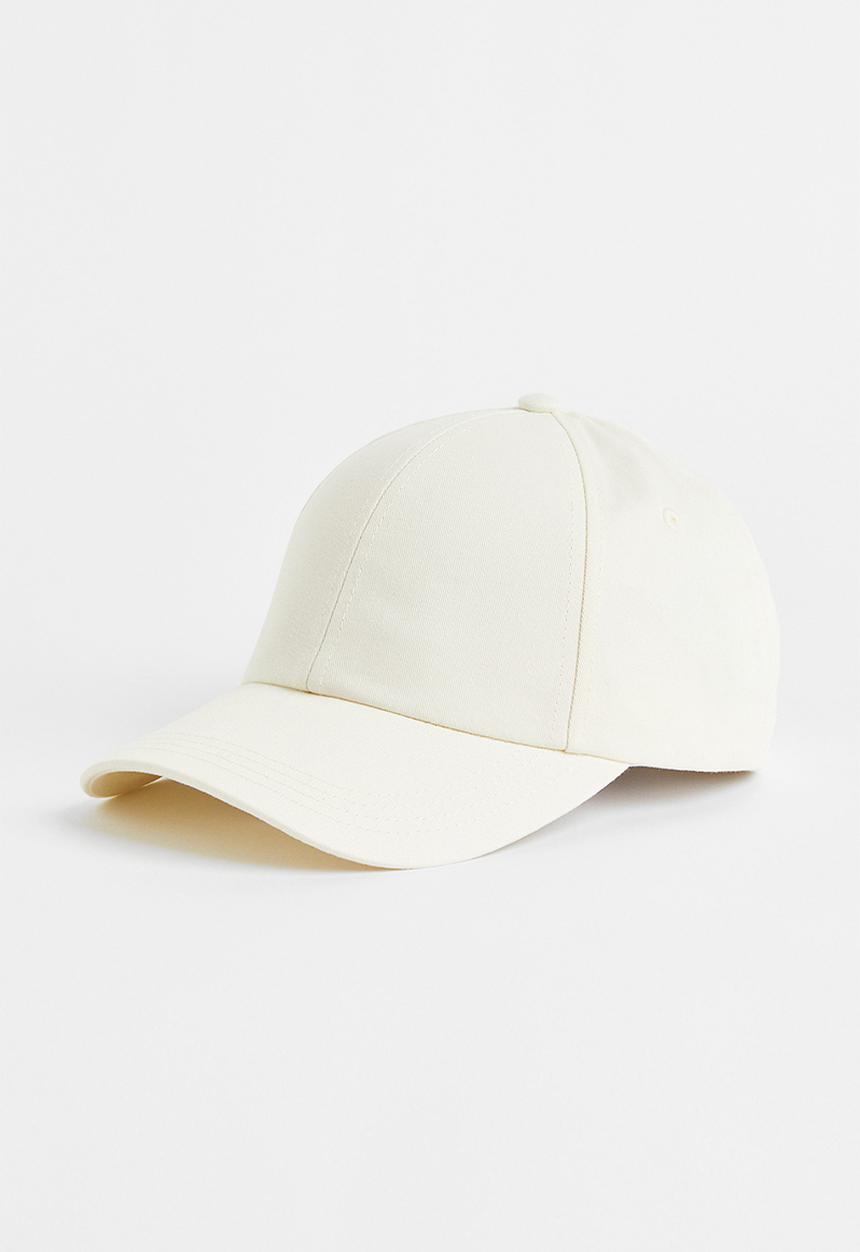 H&M - Cotton cap - white