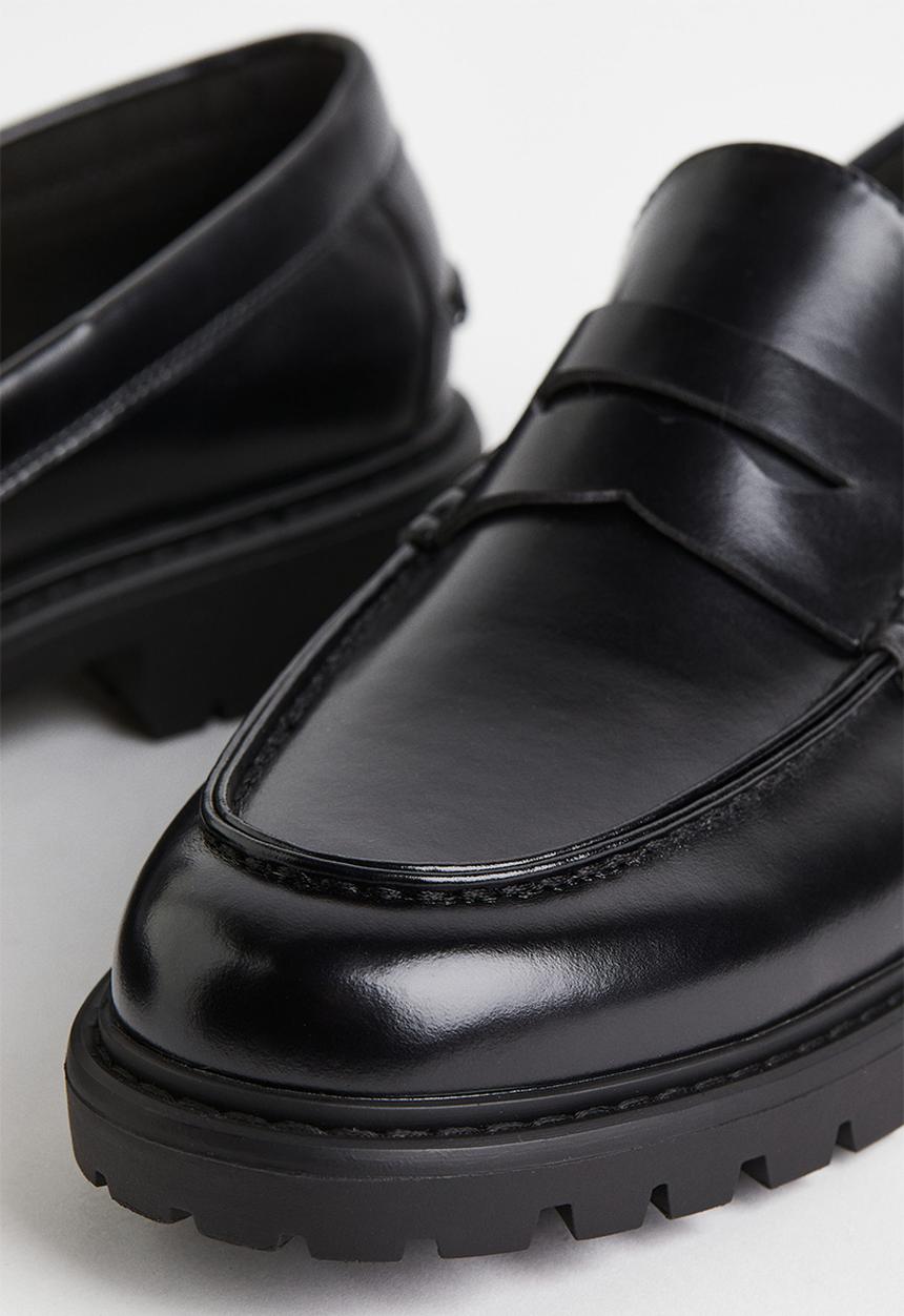 H&M - Chunky loafers - black