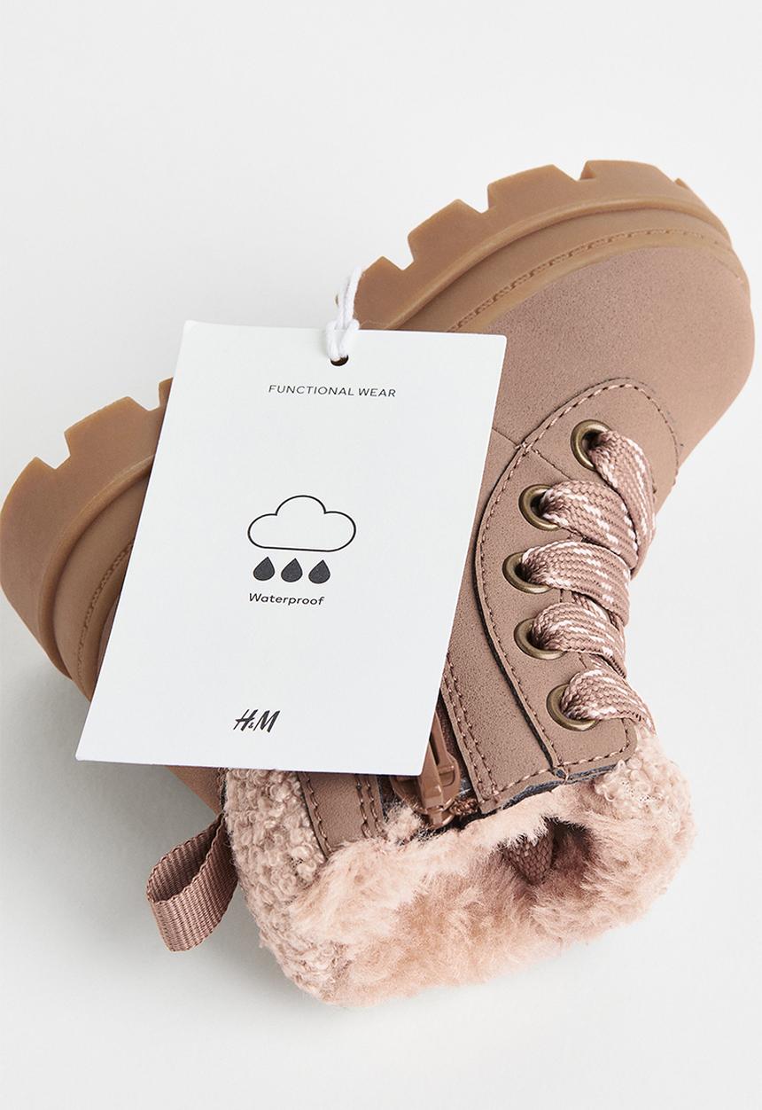 H&M - Waterproof boots - beige