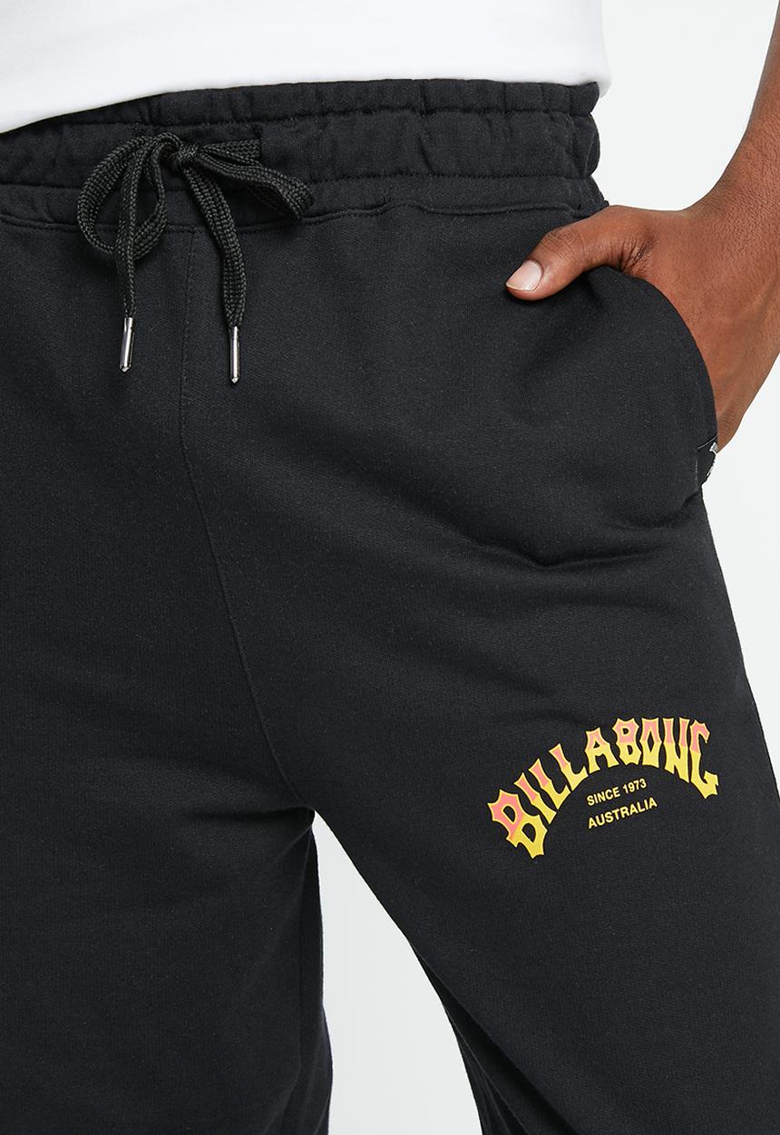Billabong  - Core arch track pant - black