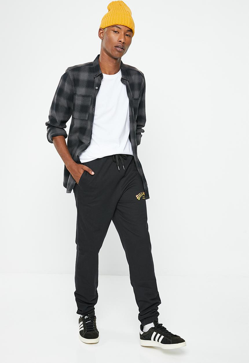 Billabong  - Core arch track pant - black