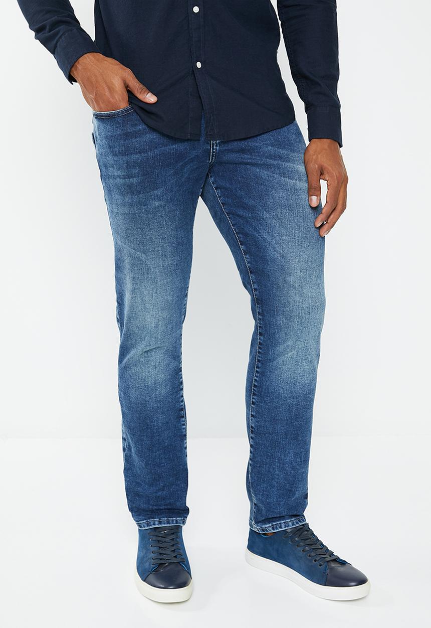 POLO - Men pjc abuja slim leg denim - light wash